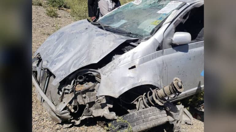 A traffic accident in Badakhshan claimed the life of one person and left two others injured.