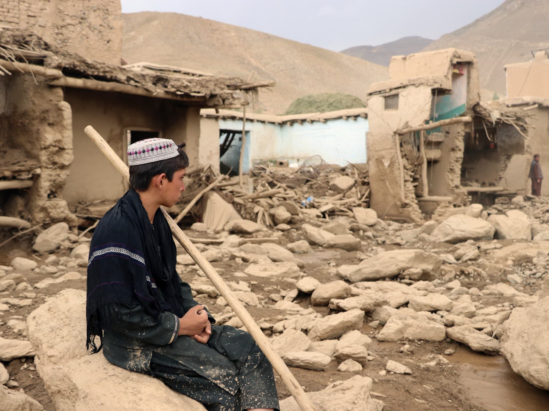 The flooding in Kandahar and Helmand has destroyed thousands of houses.