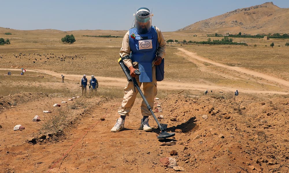 OCHA: 12.5 million dollars are needed for mine clearance and public awareness programs in Afghanistan.