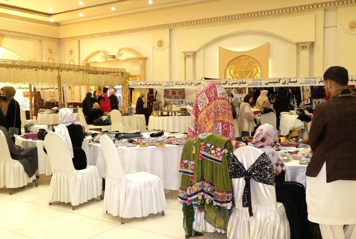 The ‘Economic Sunrise’ Exhibition in Kabul with the Participation of Women Entrepreneurs.