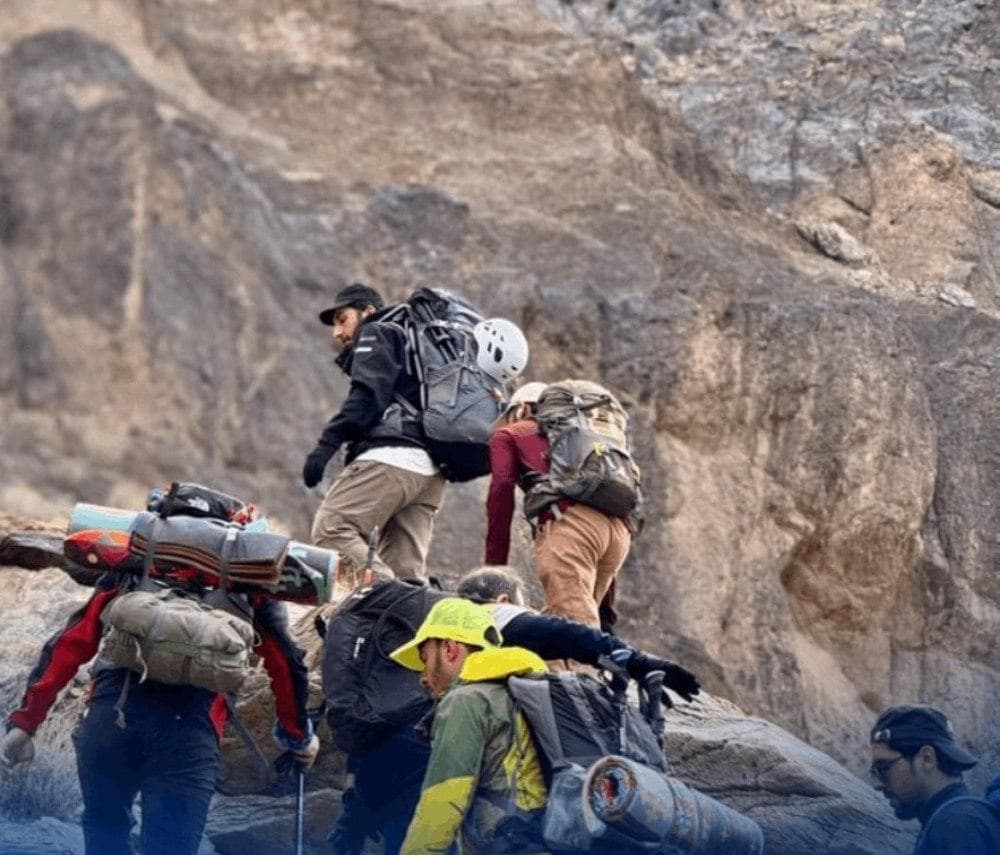 Joint Ascent of Kandahar and Herat Mountaineers to the Heights of Arghandab District.
