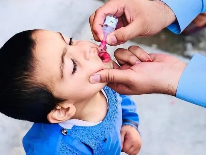 The polio vaccination campaign began today in 31 provinces of the country.