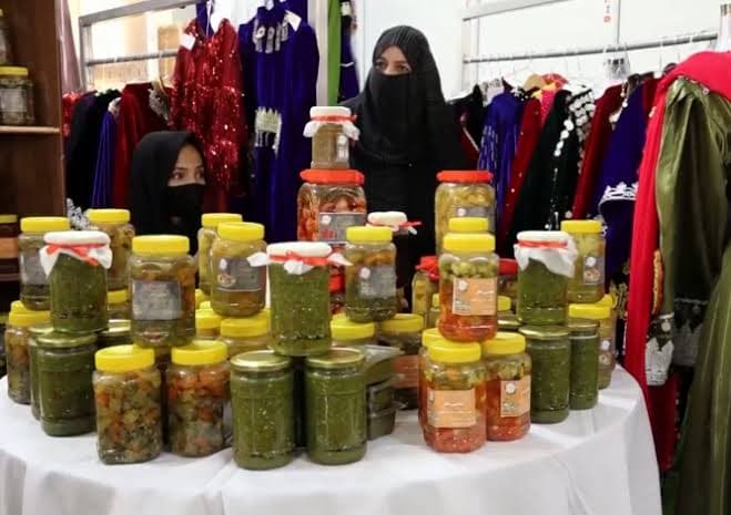 A five-day exhibition of products made by widowed women was held in Kabul.