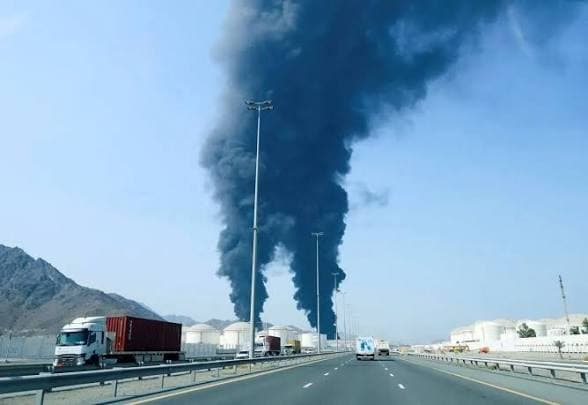 Iran once again carried out missile and drone attacks on the United Arab Emirates.