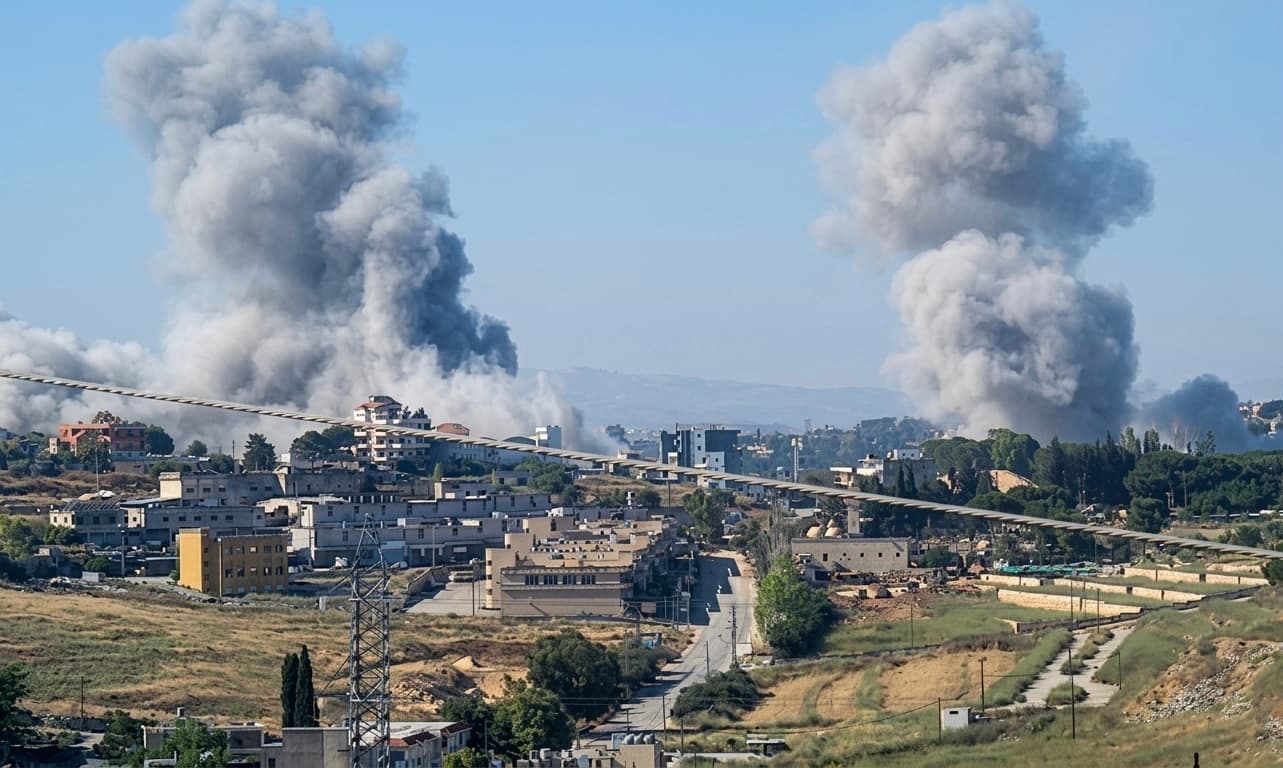 Israel resumed its attacks on Lebanon one night after the ceasefire agreement.