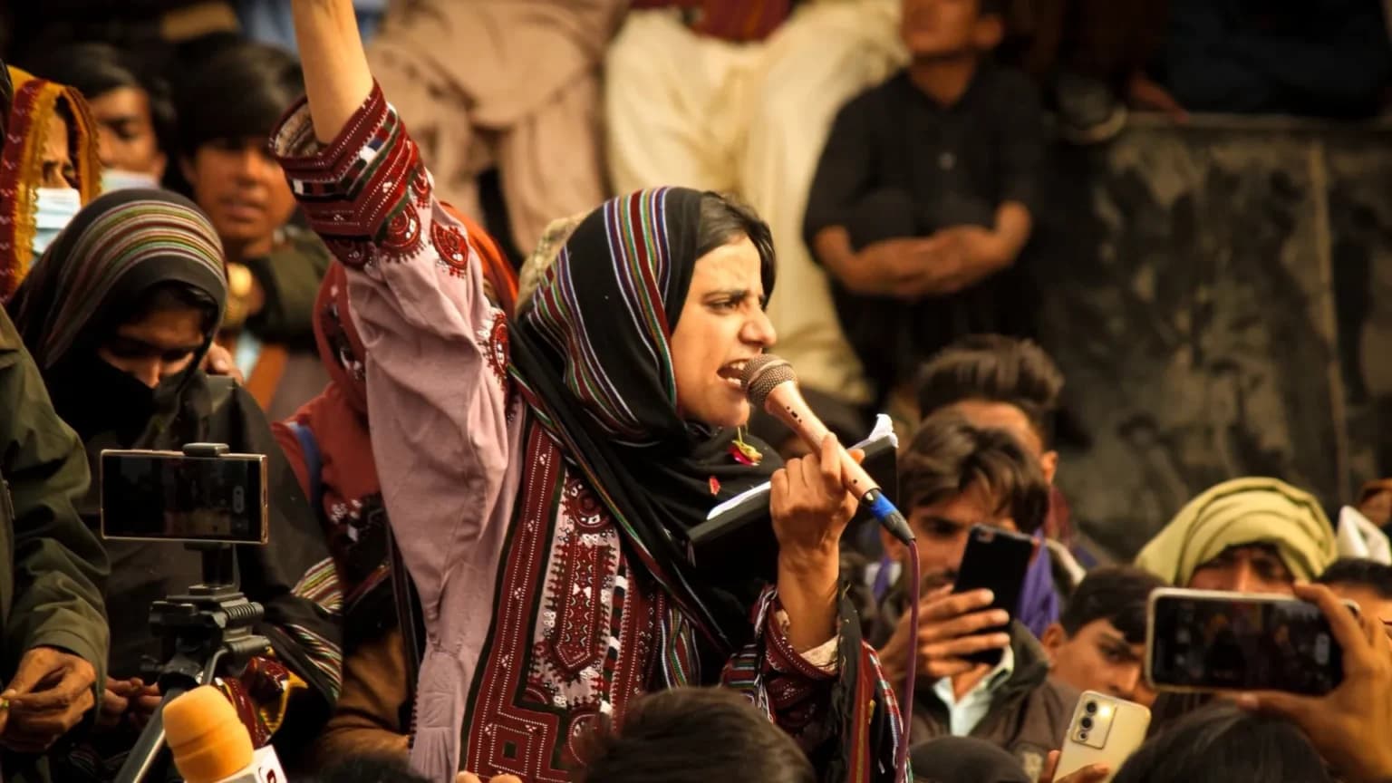 Mahrang Baloch, the leader of the Baloch Yakjehti Movement, has been sentenced to life imprisonment.