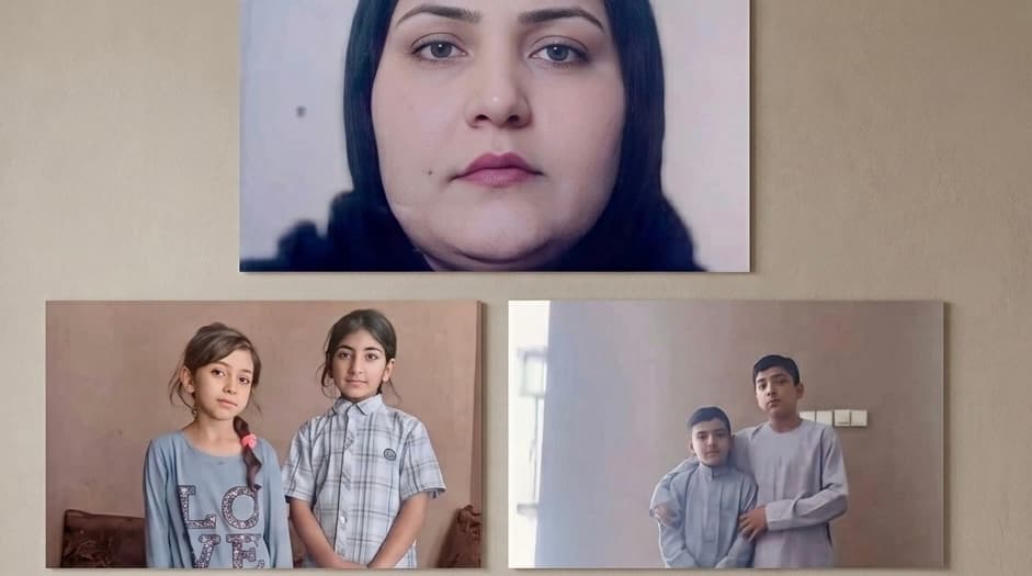 د بلخ یوه اوسېدونکي د خپلې مېرمنې او څلورو ماشومانو د نادرکه کېدو خبر ورکړی.