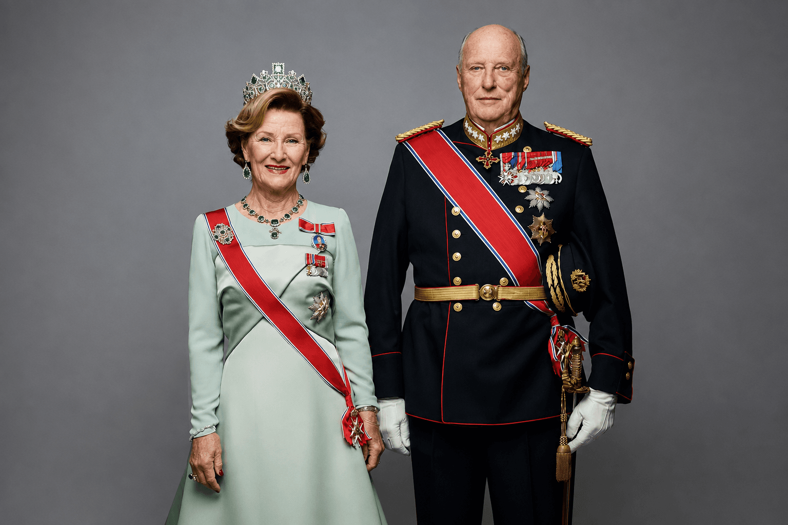 Norwegian king Harald dies after 35 years on the throne.