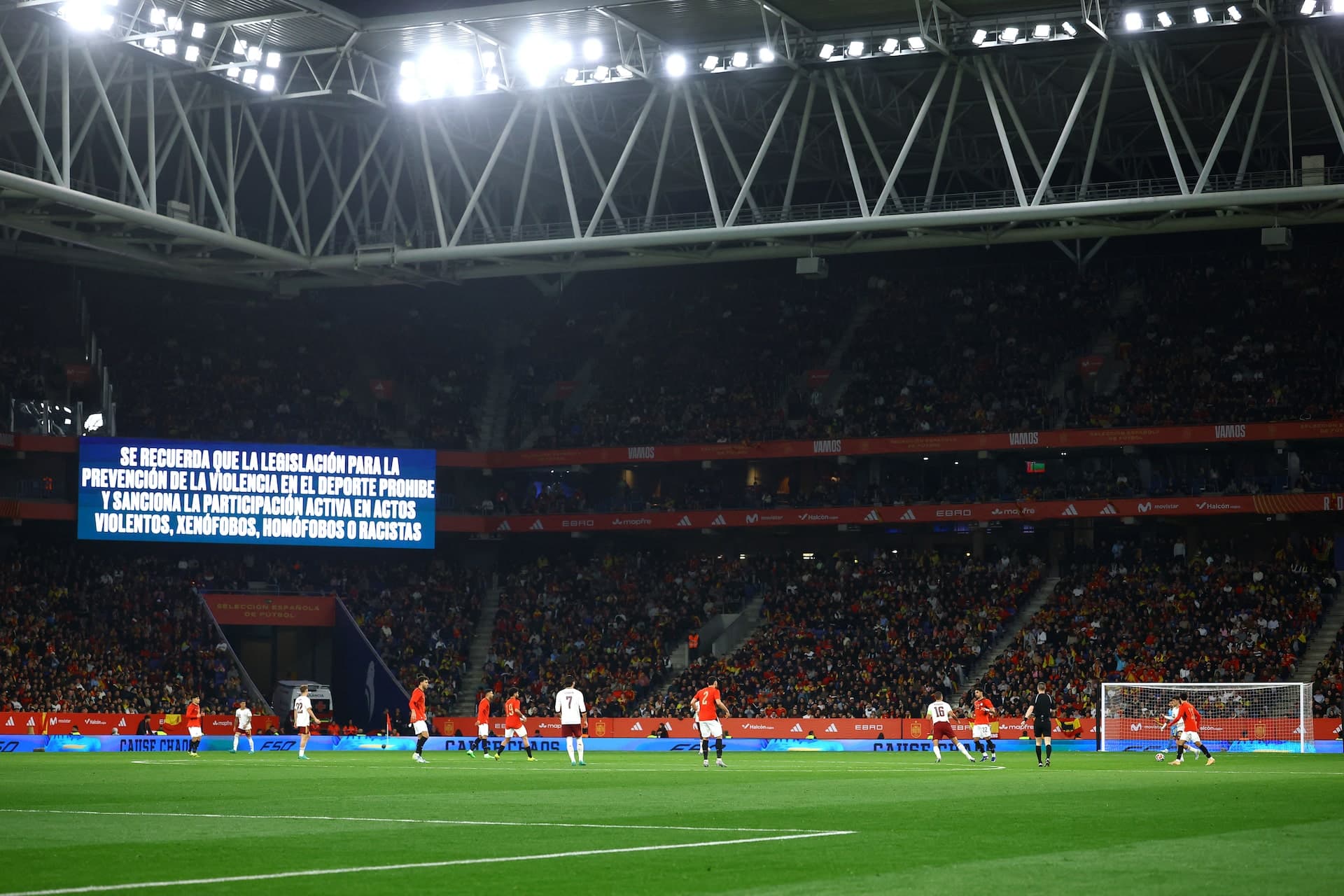 FIFA has launched an investigation into discriminatory chants during the Spain vs. Egypt match.