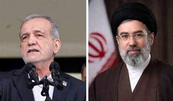 Iranian media reported on the meeting of Iran’s President with Mojtaba Khamenei, the new leader.