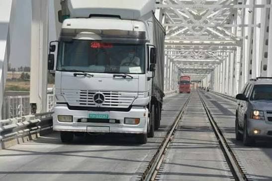 Starting of construction of a cargo Terminal worth 850 Million Afghanis in Hairatan port town.