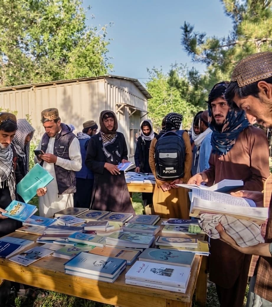The Taliban opened a one-day book exhibition in Paktika.