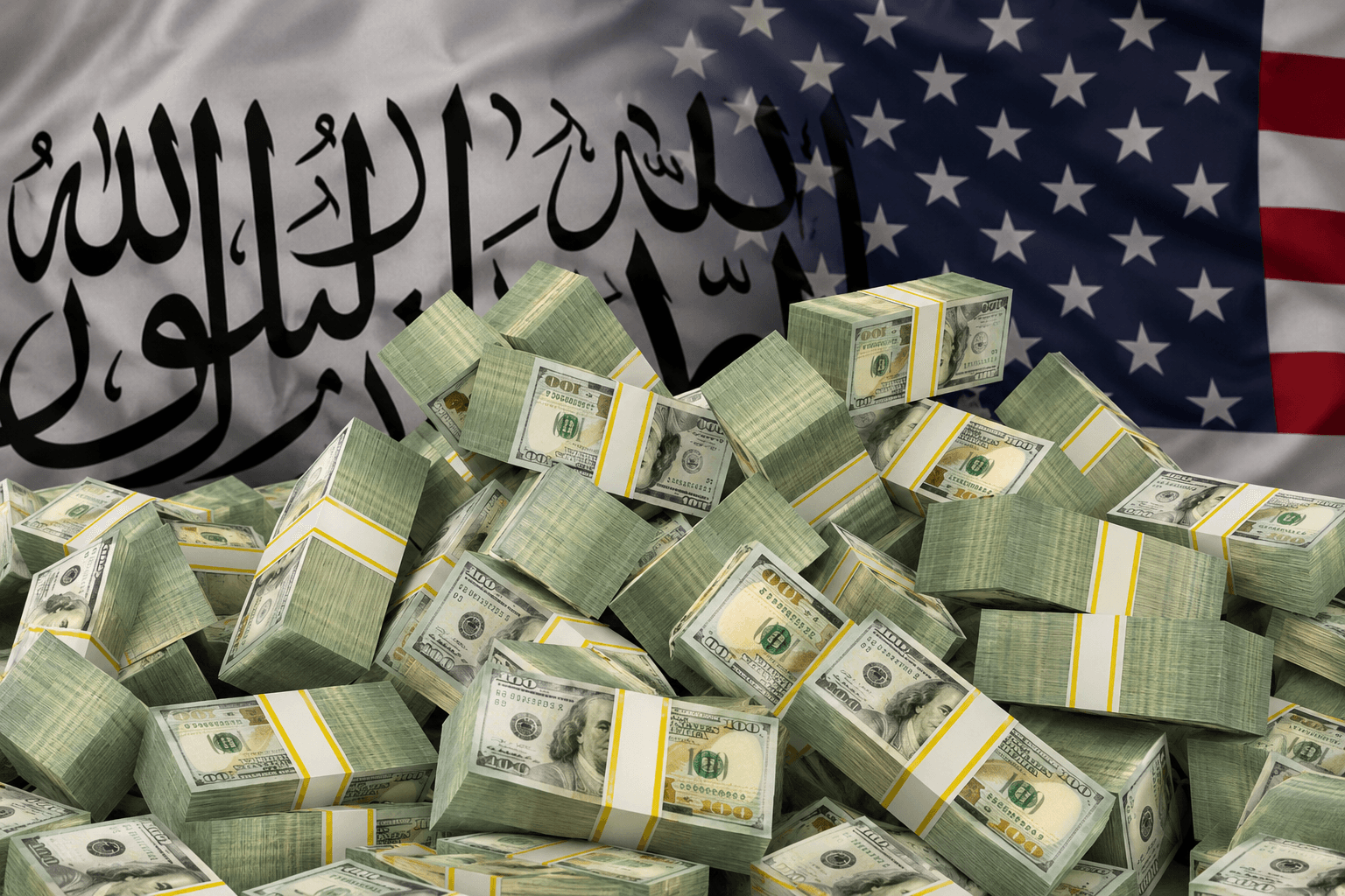 منابع؛ بسته ٨٠ ميليون دالرى امريكا بار ديگر به كابل منتقل شد.