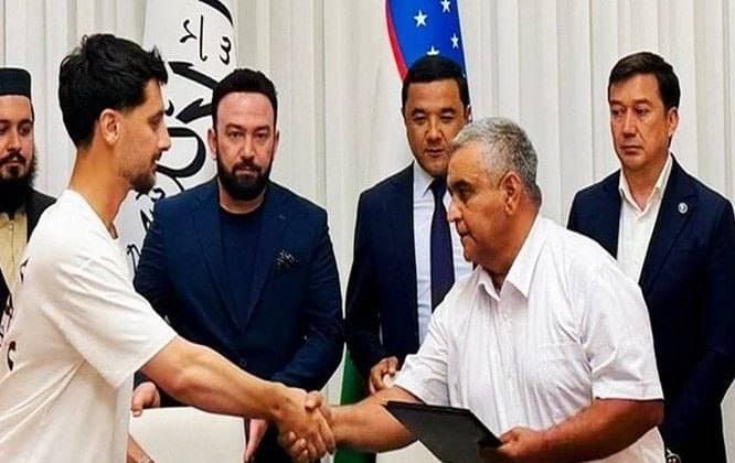 د افغانستان او ازبکستان ترمنځ د ۲۱۰ میلیونه ډالرو تفاهم‌لیک لاسلیک شو.