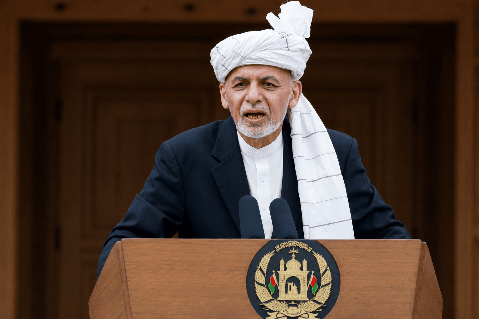 Former Afghan president Ashraf Ghani delivered an Eid al-Adha congratulatory message to the people of Afghanistan.