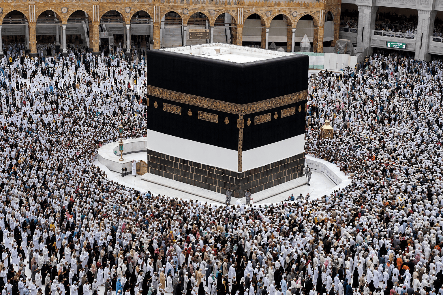 امسال بیش از ۱.۷ میلیون حجاج در مراسم حج اشتراک کرده‌اند.