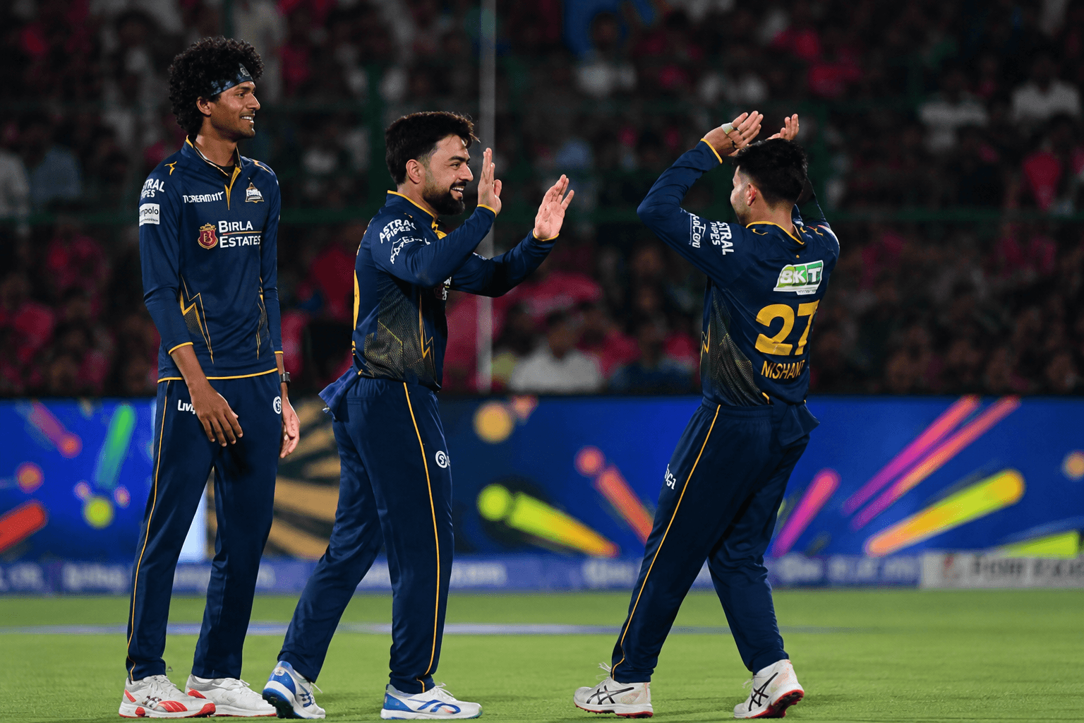 Gujarat Titans, with Rashid Khan, advanced to the final of the Indian premier league (IPL).