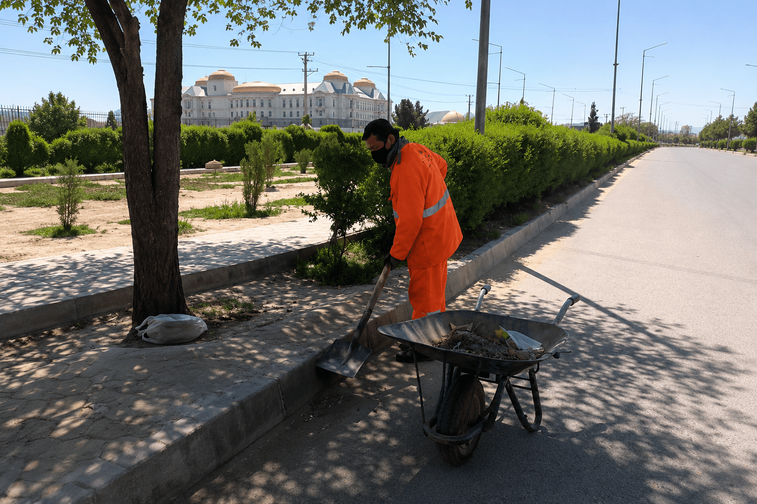 شهرداری کابل: در روزهای عید قربان، چهار و نیم هزار تُن زباله از شهر جمع‌آوری شده است.