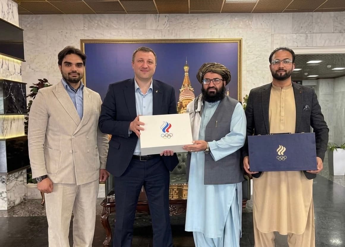 Russian olympic committee expresses appreciation to the Head of Afghanistan’s Sports authority in Moscow.
