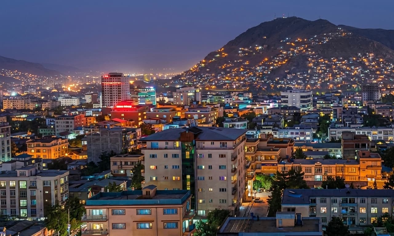 Only 33% of the population in Afghanistan has access to electricity.
