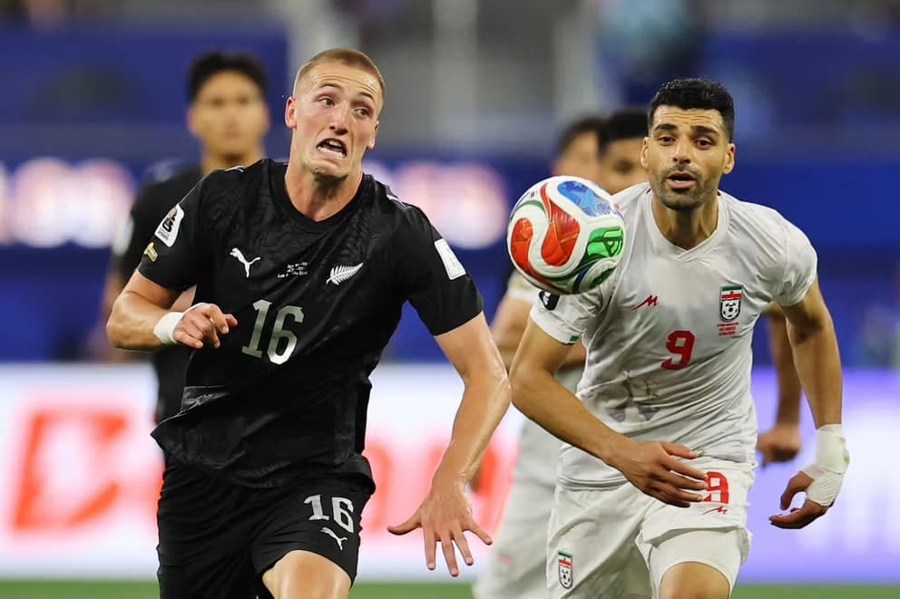 An exciting clash between Iran and New Zealand in the World Cup ended in a 2–2 draw.