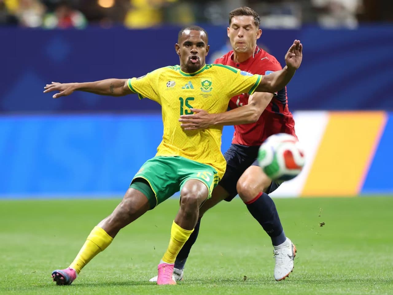South Africa and the Czech Republic draw in the 2026 FIFA World Cup.
