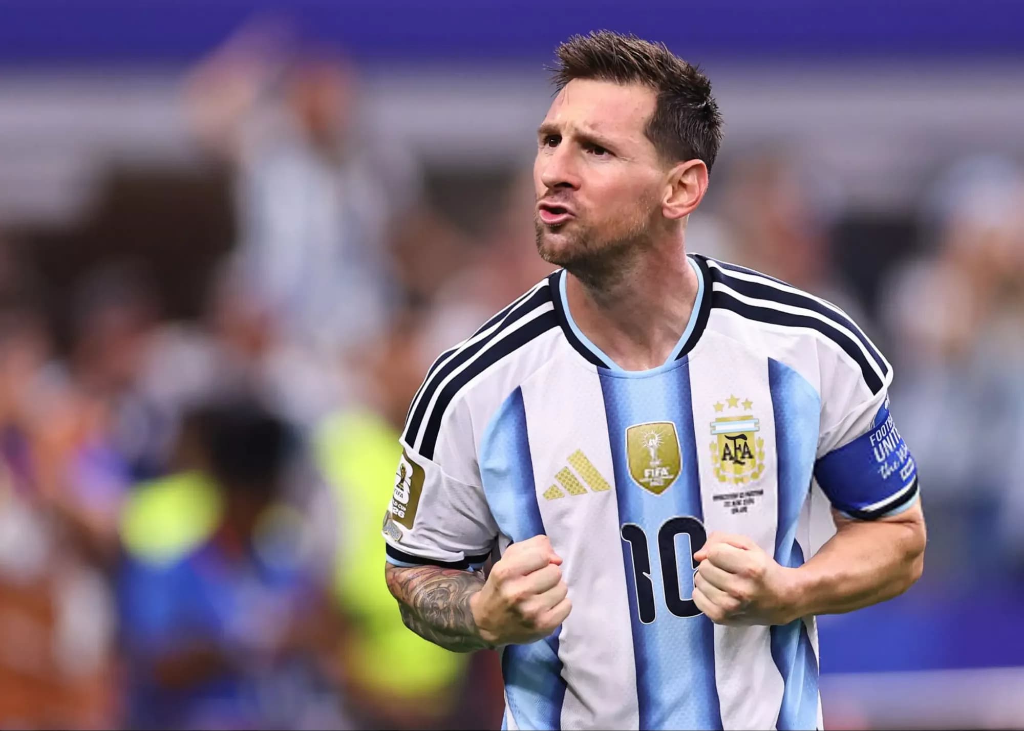 Messi has broken the all-time World Cup scoring record with his historical goal.