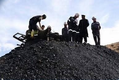 Up to 300 Metric Tons of Coal Extracted Daily from the Shabashak Mine.
