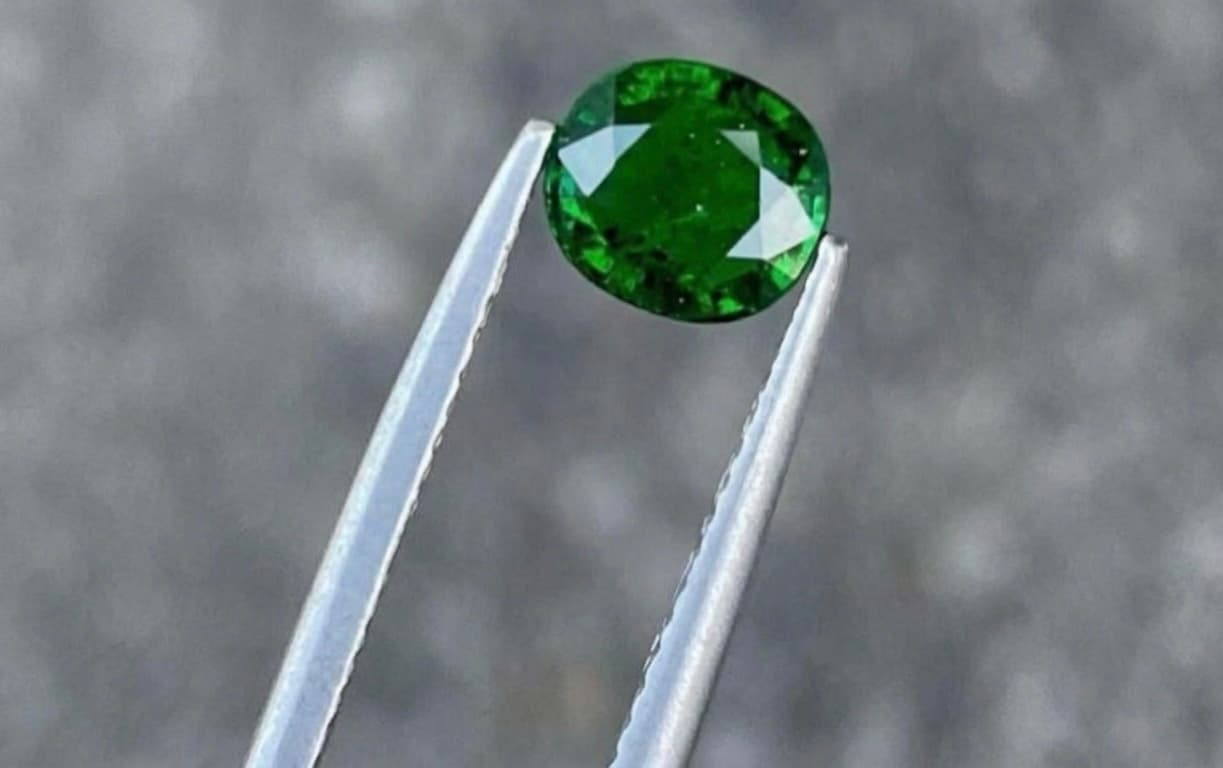 The first auction of green garnet in Panjshir was held with the participation of a Chinese trader.