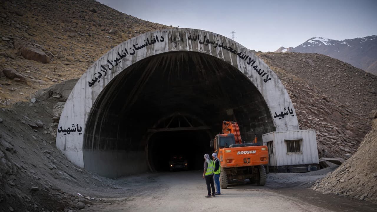 Salang Highway Rehabilitation: Heavy truck Traffic to be suspended from 10 July .