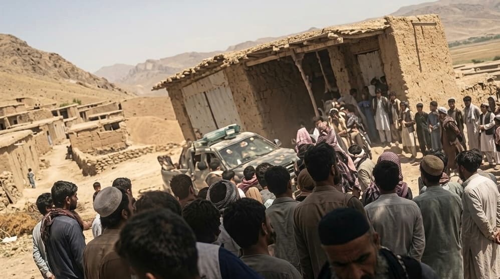 د بدخشان د یفتل اوسېدونکو د یوې ښځې د بدني تلاشۍ د ادعا په غبرګون کې لاریون کړی.