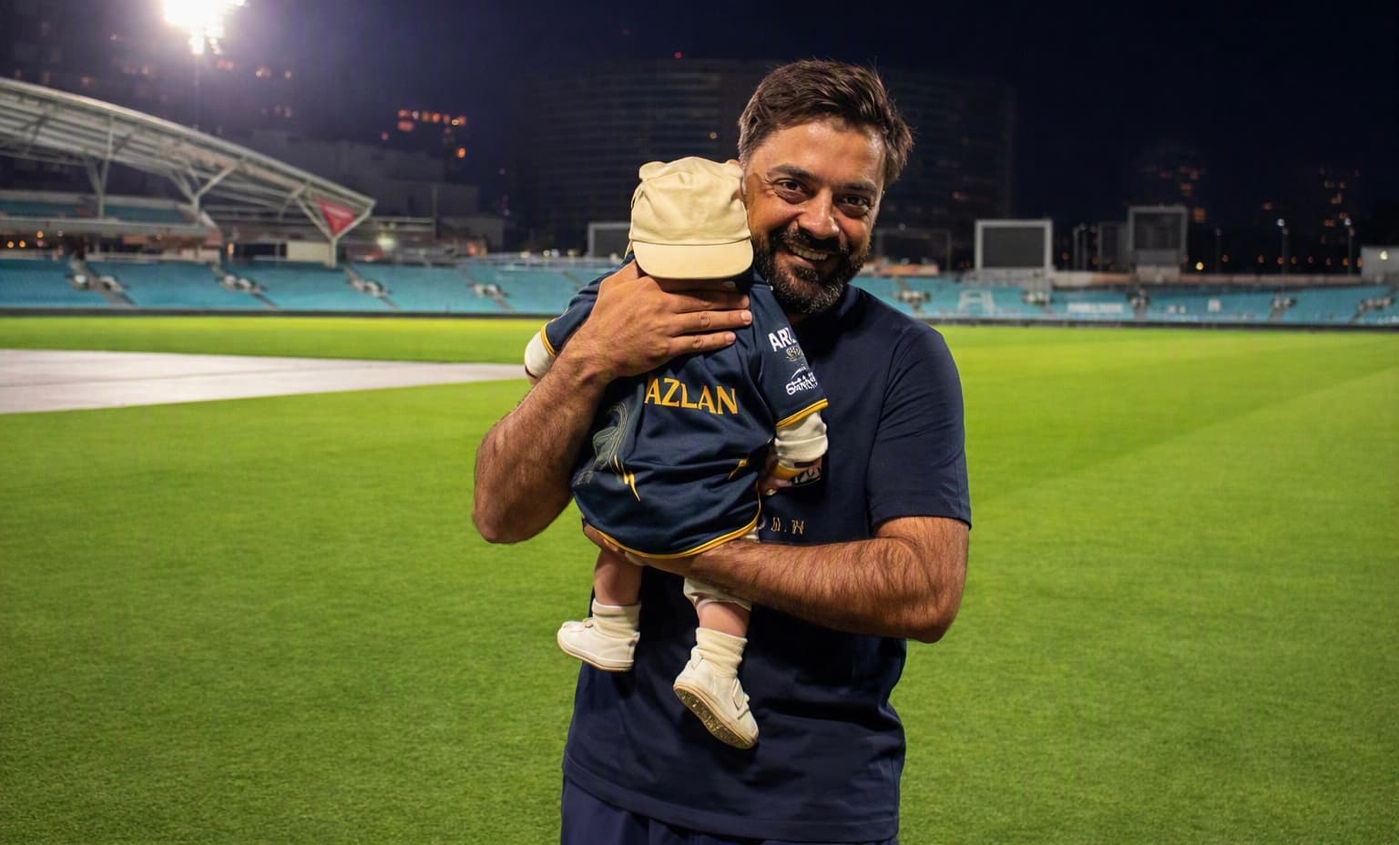 Rashid Khan's brilliant performance in the UK league highlighted by the special presence of his son, Azlan.