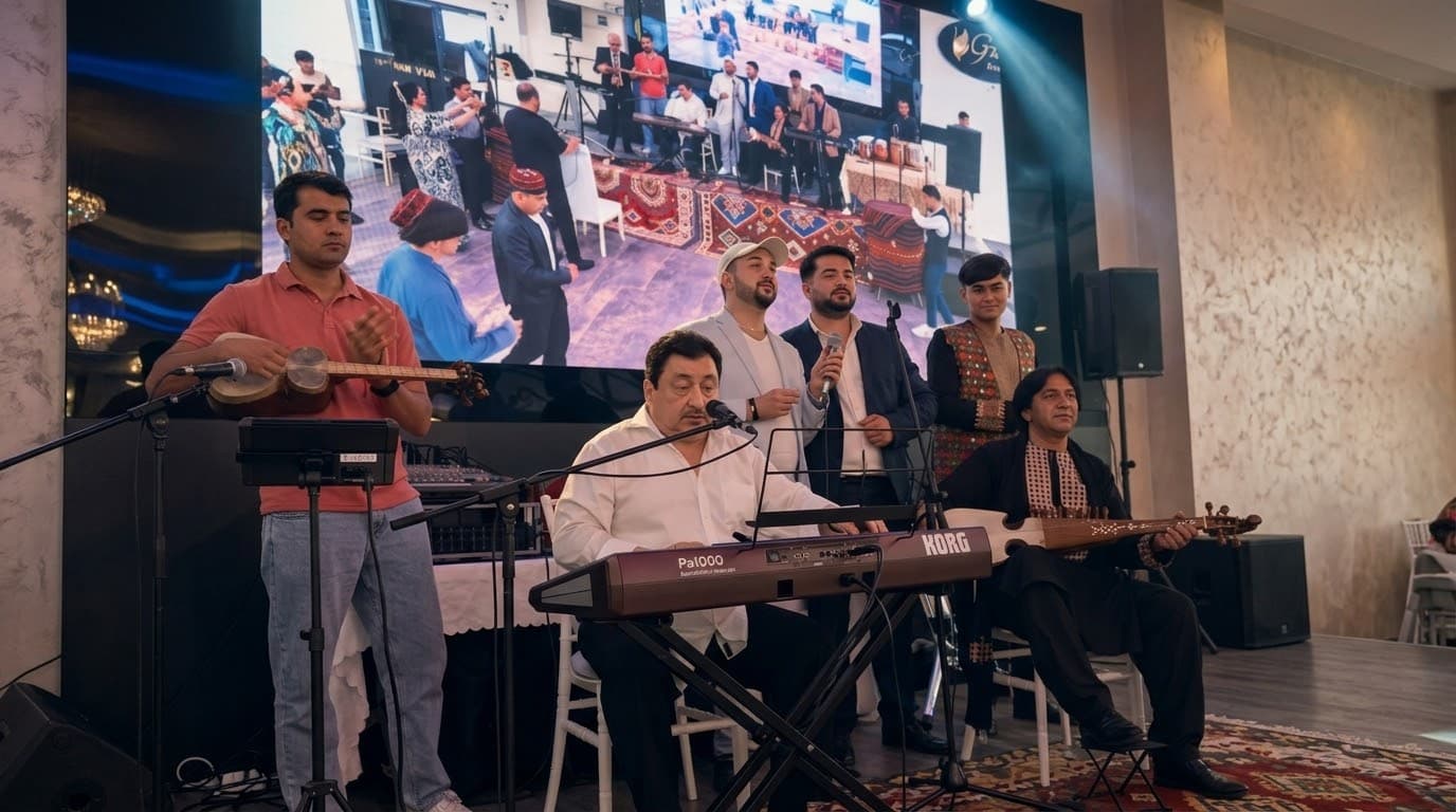 Cultural evening of Afghan Uzbeks held in Germany.