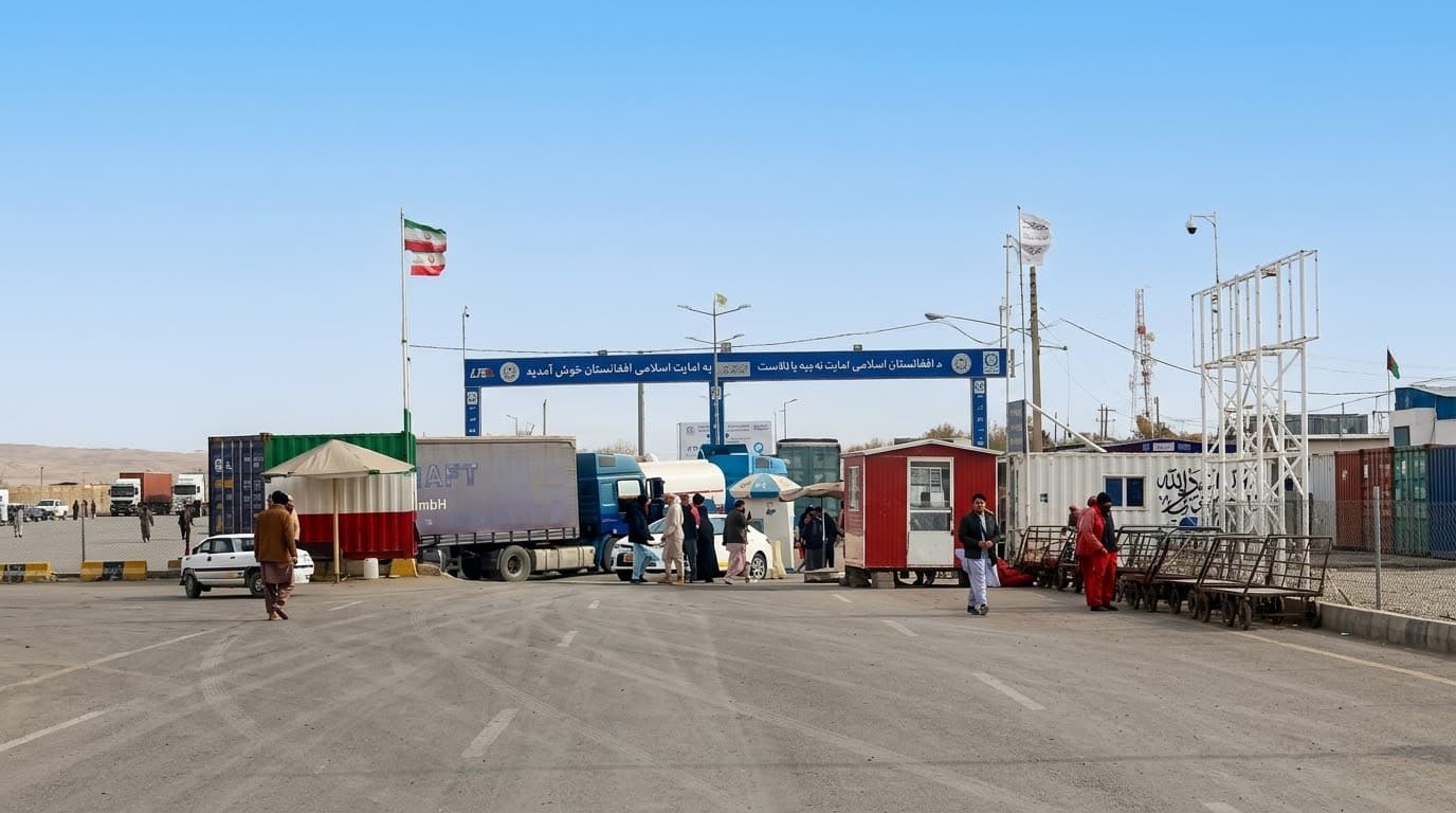 Transit traffic at the Dogharoun–Islam Qala border crossing has increased by 100 percent.