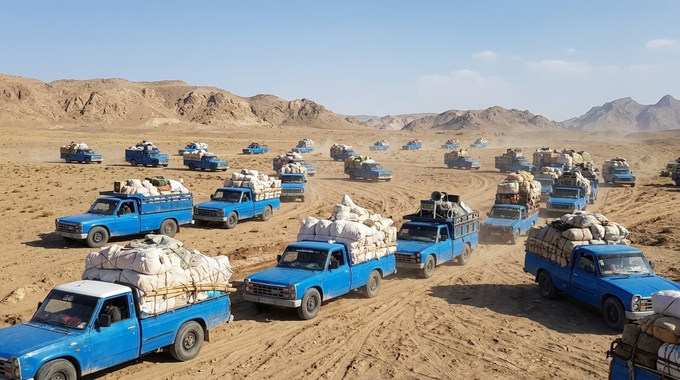 طالبان: په هلمند كې مو څه باندې ٢٠ ټنه قاچاقي وارداتي او صادراتي توكي نيولي.