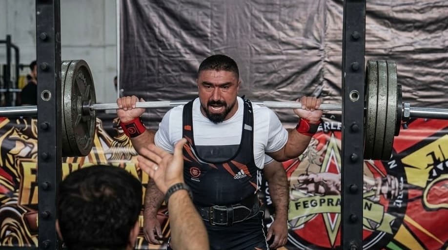 National Powerlifting selection championships begin in Kabul.
