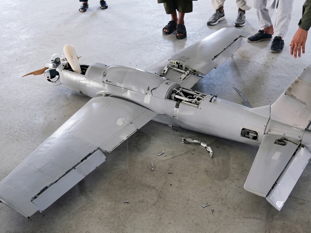 The Taliban have shot down a Pakistani unmanned aerial vehicle in Helmand.
