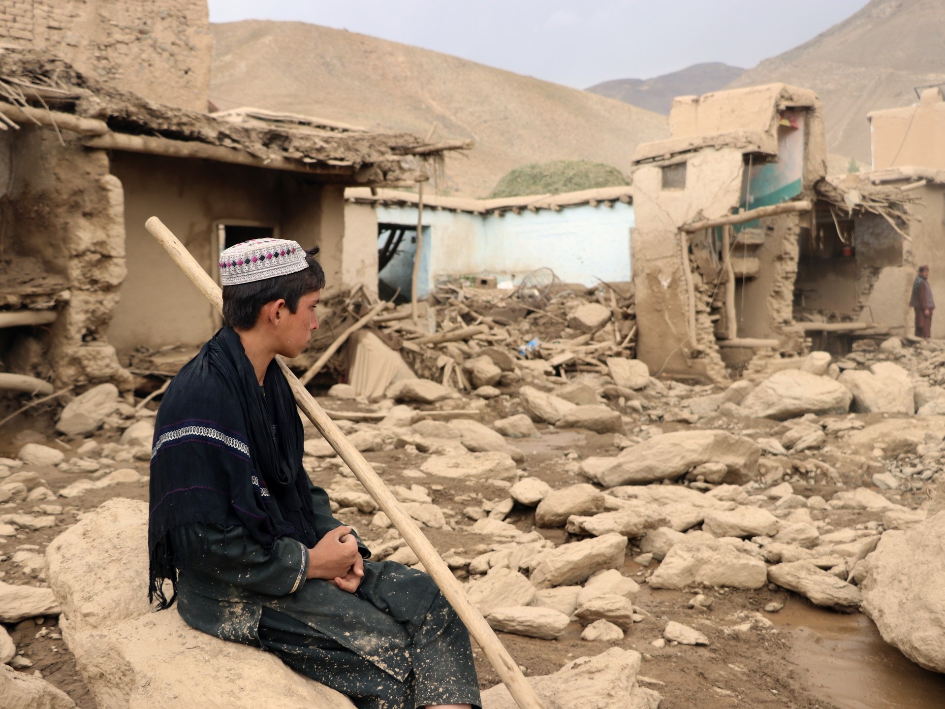 The flooding in Kandahar and Helmand has destroyed thousands of houses.