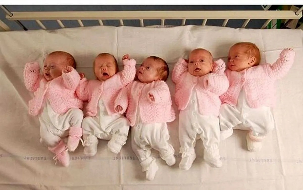 In Panjshir, a mother has given birth to five babies.