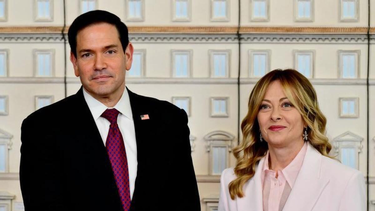 Senior officials of Italy and the U.S. discussed the Persian Gulf and the Ukraine war.
