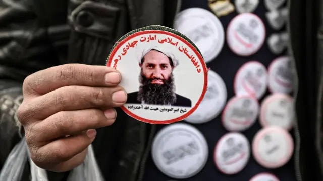 The leader of the Taliban, in his Eid message, called for relations with the world based on the “principles of Sharia.”
