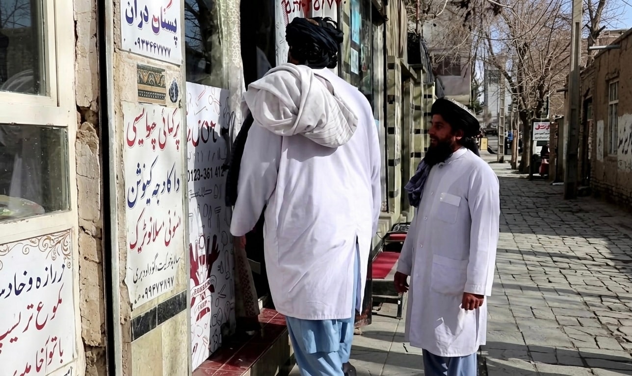 Report from Herat: The Taliban have called on male family members to monitor and enforce women’s dress code.