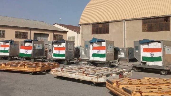 India has sent five tons of medicines to Afghanistan.