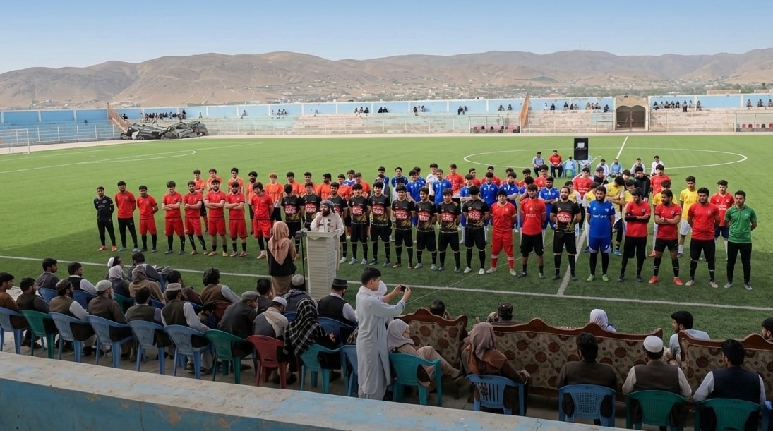 Baghlan became the champion of the UFC martial arts competition.