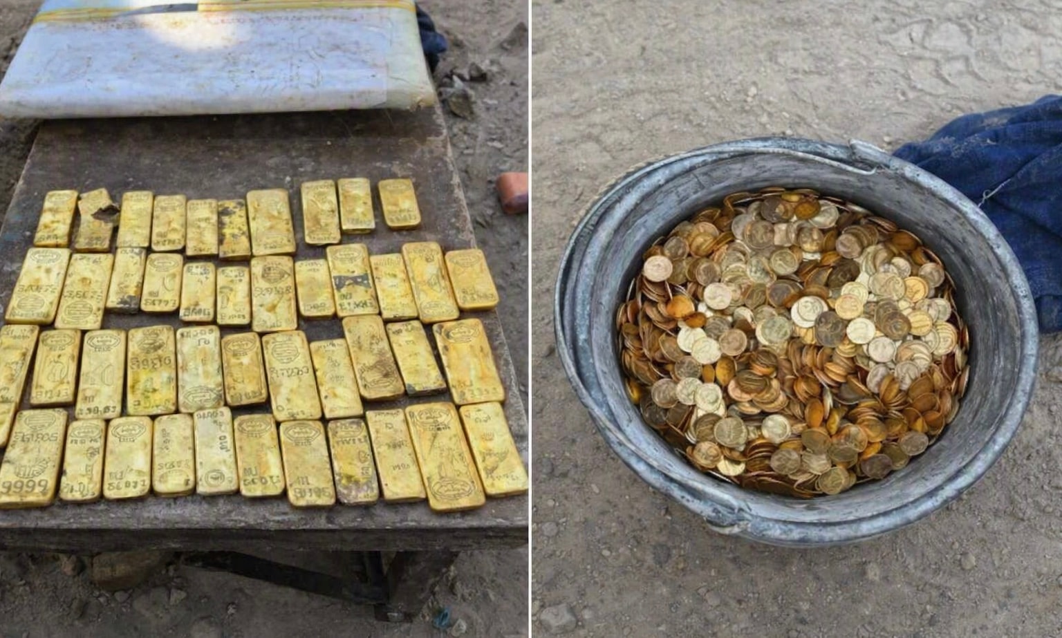 €9 Million gold treasure discovered beneath the ground of a house in Belgium.
