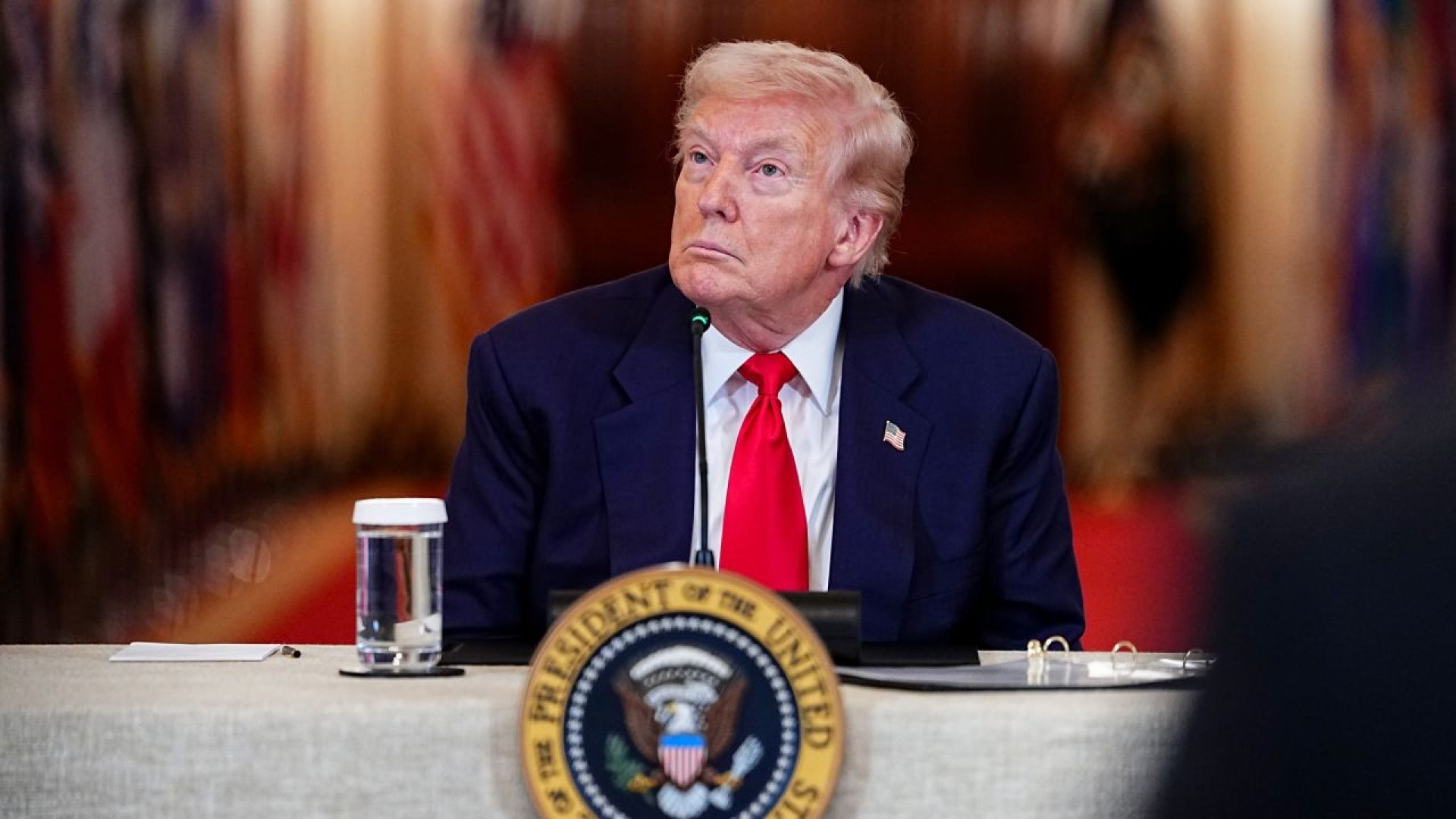 In an interview with CBS News, Trump responded to Larijani’s post on X saying the U.S. should pay for attacking Iran. He said,