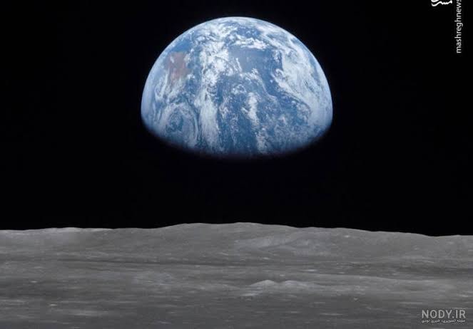 The sunrise of Earth from behind the Moon; the moment that astonished the world.