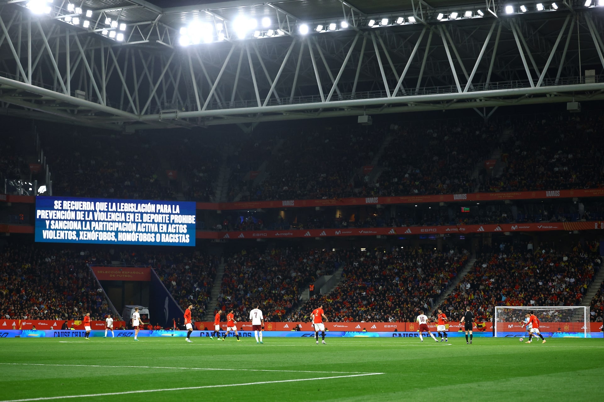 FIFA has launched an investigation into discriminatory chants during the Spain vs. Egypt match.