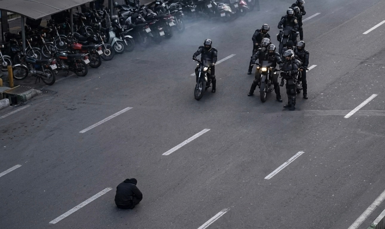 Iranian court hands 10-year prison sentence to photographer behind Symbolic protest photo.