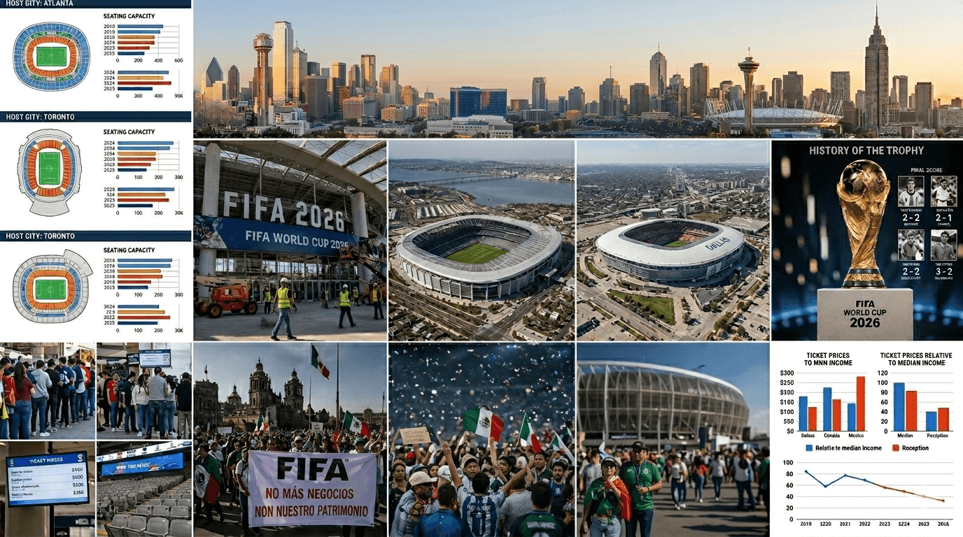2026 world cup: The biggest tournament in history overshadowed by expensive Tickets and limited public interest.
